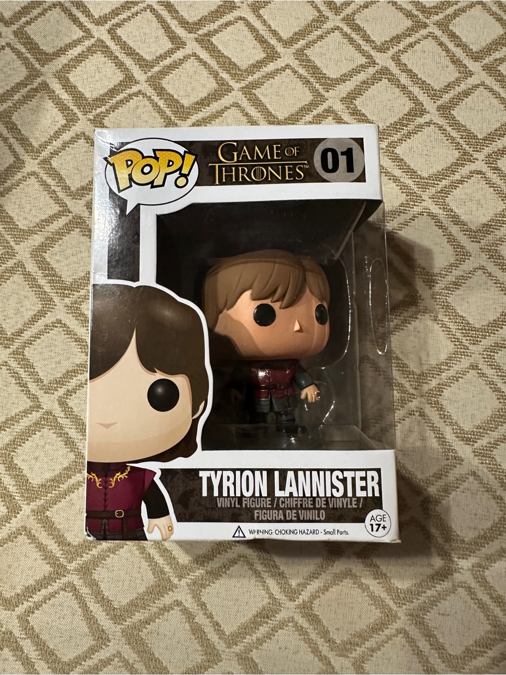 Funko Pop! Game of Thrones #01 Tyrion Lannister Vinyl Figure - First Edition